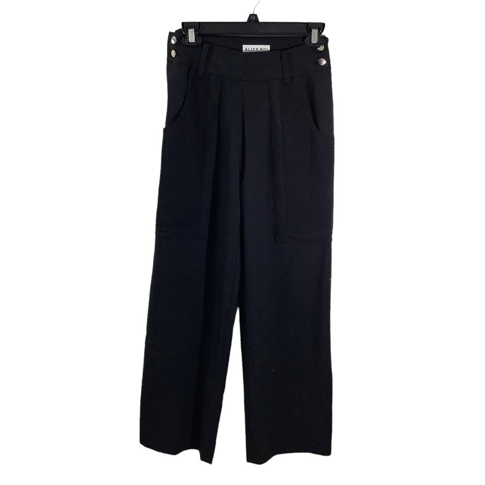 Alice Roi High Rise Pocketed Relaxed Fit Pants